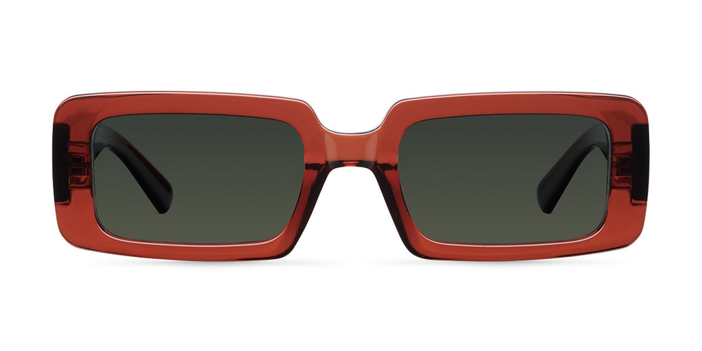 Meller Kisai Maroon Olive sunglasses