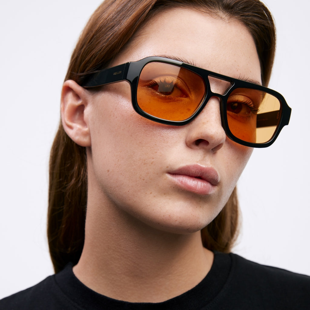 Meller Shipo Black Orange sunglasses